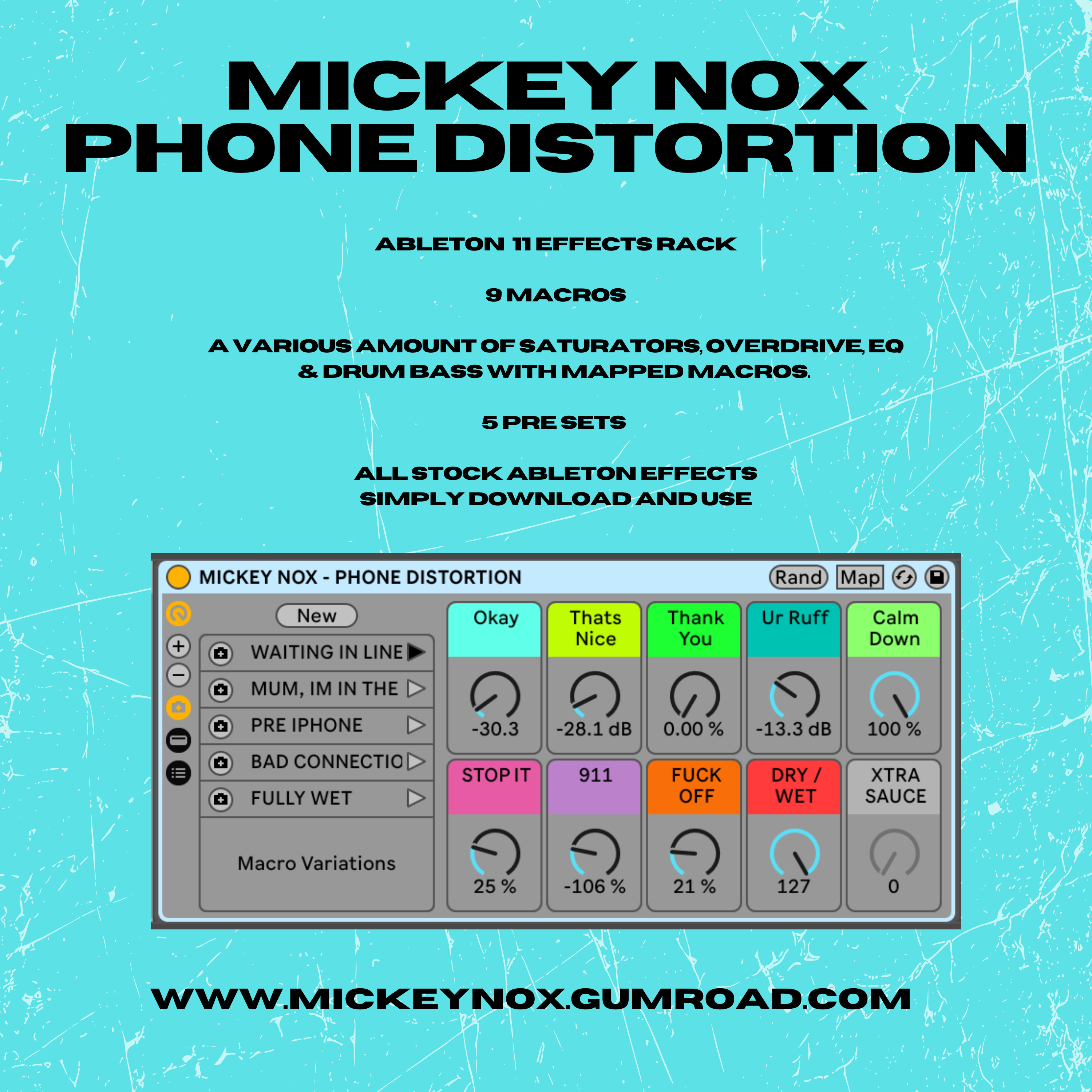 PHONE DISTORTION - SUBTLE TO EXTREME [FREE] – Mickey Nox